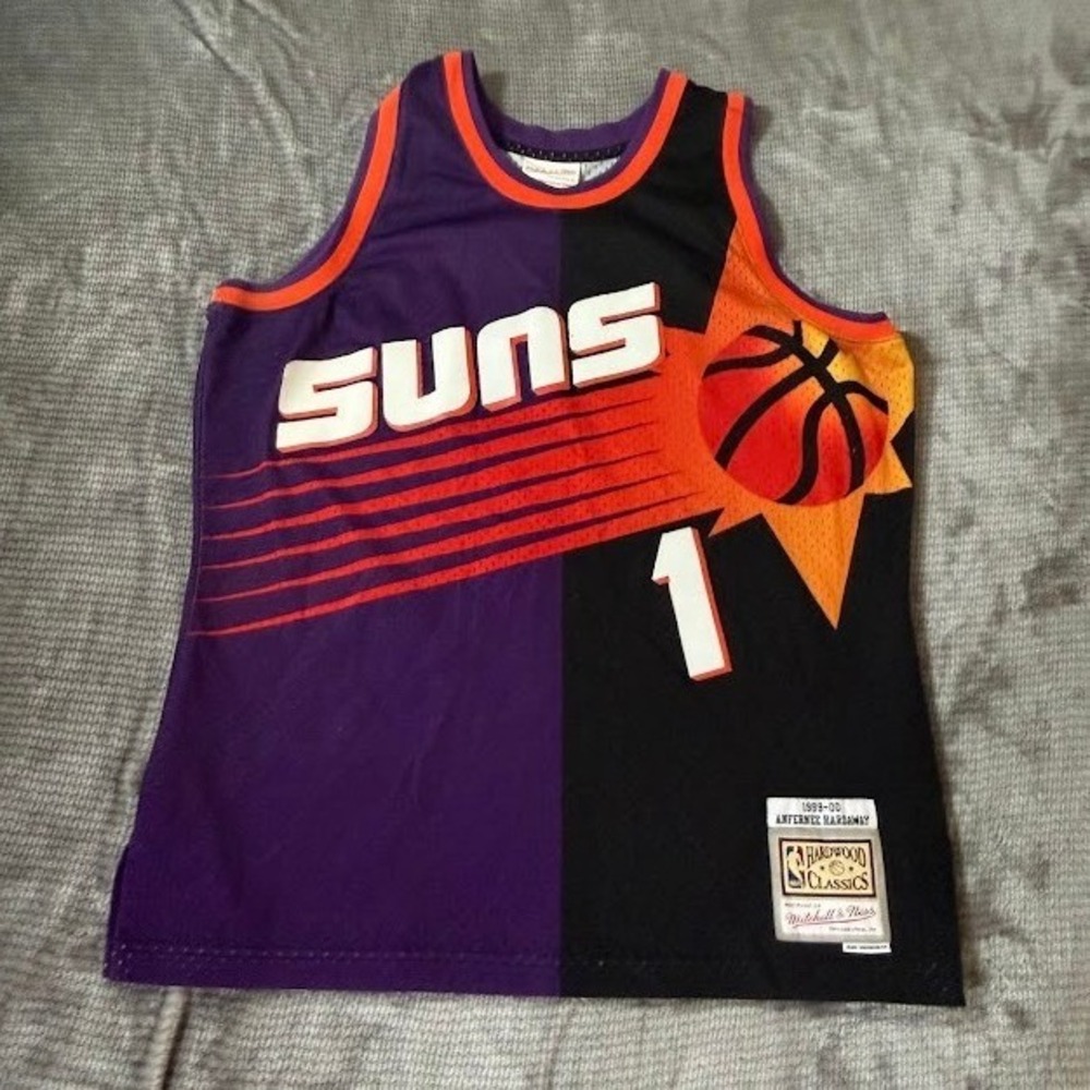Mitchell & Ness Anfernee Hardaway Phoenix Suns 1999-00 Swingman Jersey L Split.